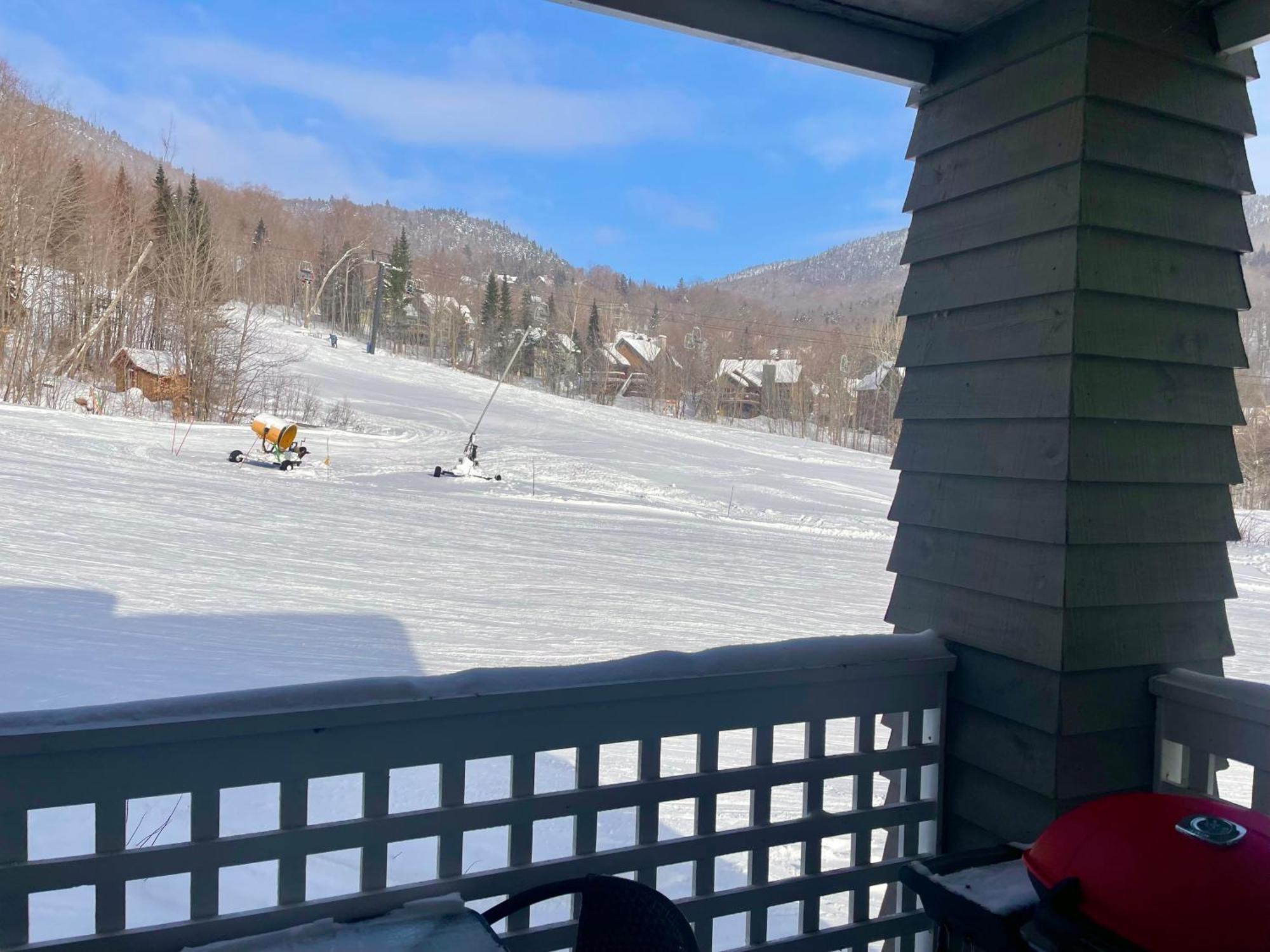 ストーンハムSki-In, Ski-Out Chaleureux Studio Loft Au Pied Des Pistes De Skiアパートメント エクステリア 写真